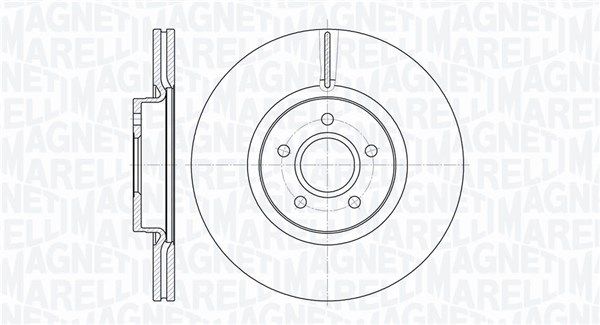 MAGNETI MARELLI Bremžu diski 361302040570